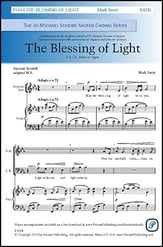 The Blessing of Light SATB choral sheet music cover